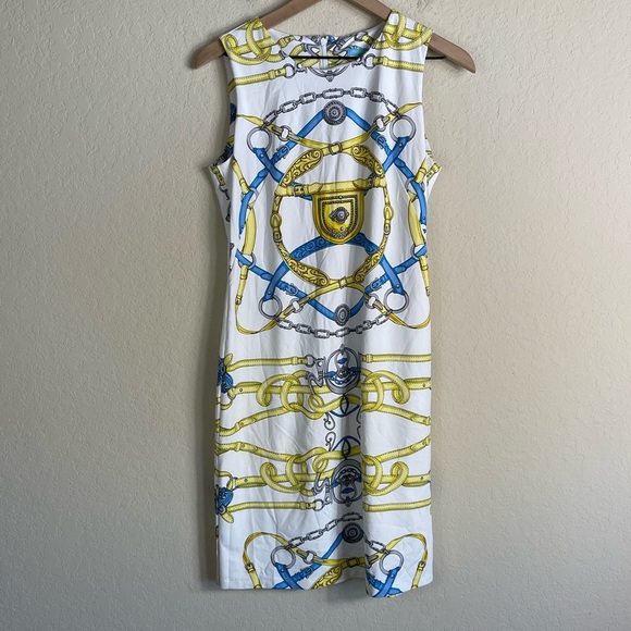 J. McLaughlin Sophia Chains Sleeveless Dress Size Small - Picture 2 of 6